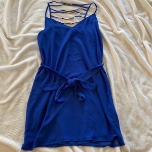 Blue Mini Dress